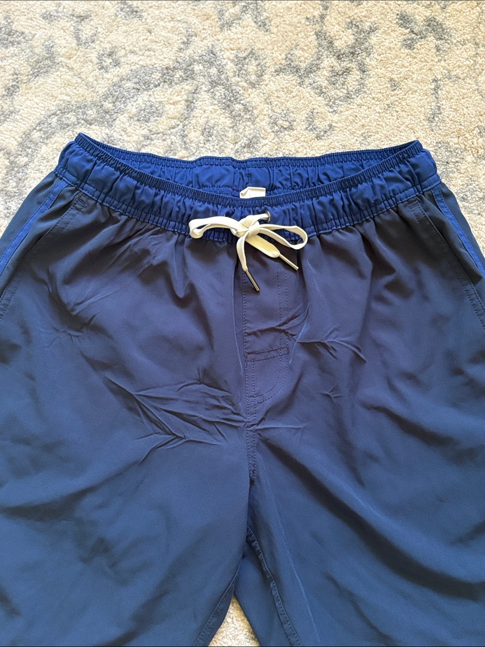 Fair Harbor Blue Elastic Waist Swim Shorts - Picture 3 of 10
